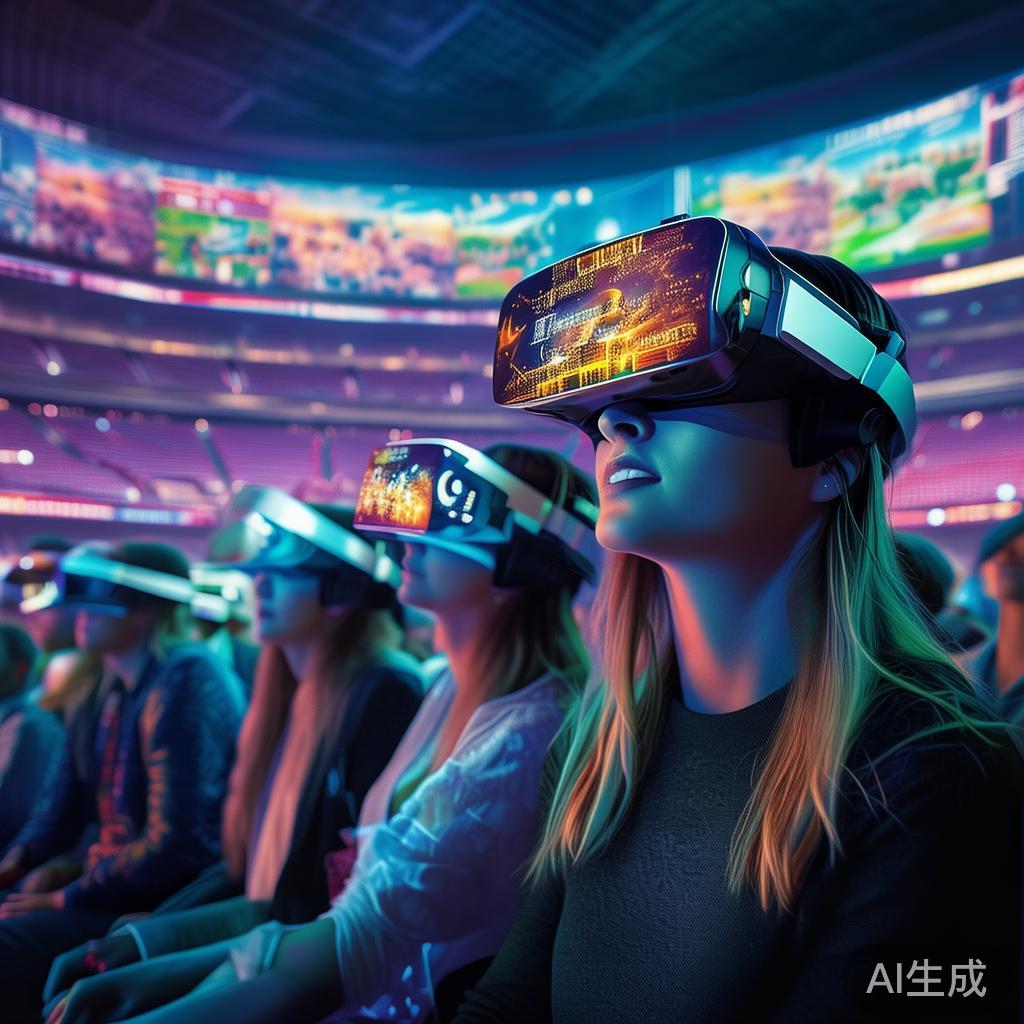 虚拟现实和增强现实技术的引入，为体育赛事的全景精彩